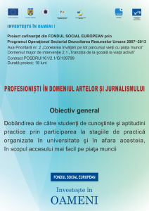 FOTO COMUNICAT ARTE-JURNALISM, SEPTEMBRIE 2015