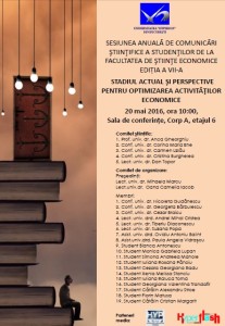afis sesiune stiinte economice